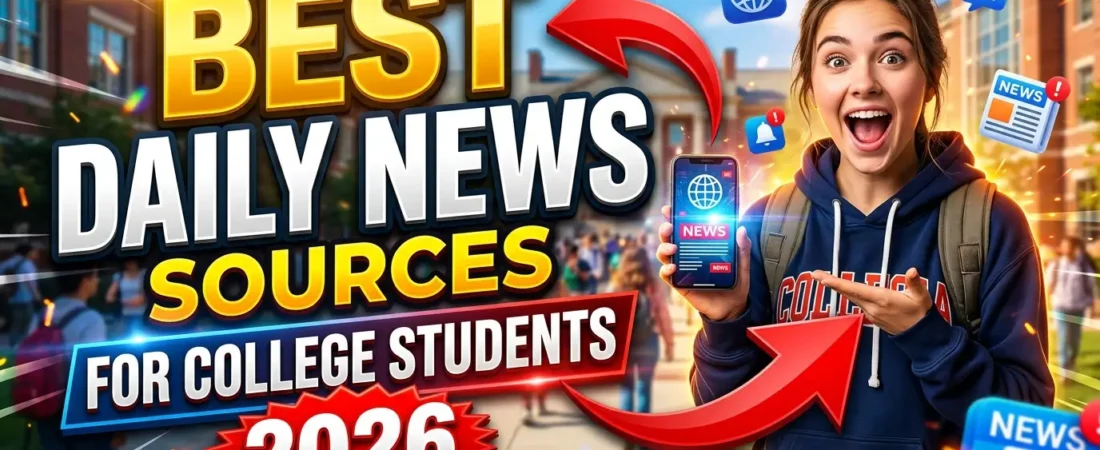 Best Daily News Sources for College Students 2026